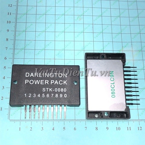 STK0080II STK-0080 SIP10 IC Khuếch đại âm thanh; Mã: STK-0080; Xuất xứ: Hàng mới