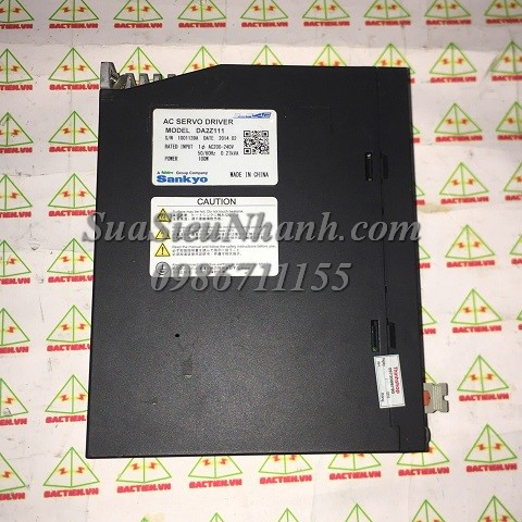 DA2Z111 AC SERVO DRIVER 100W Nidec-Sankyo S-FLAG (HTM); Mã: DA2Z111; Xuất xứ: Hàng tháo máy