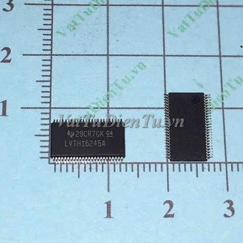 LVTH16245A SN74LVTH16245ADGGR TSSOP48 IC Số TI; Mã: LVTH16245A; Kiểu chân: dán TSSOP-48; Xuất xứ: Hàng mới