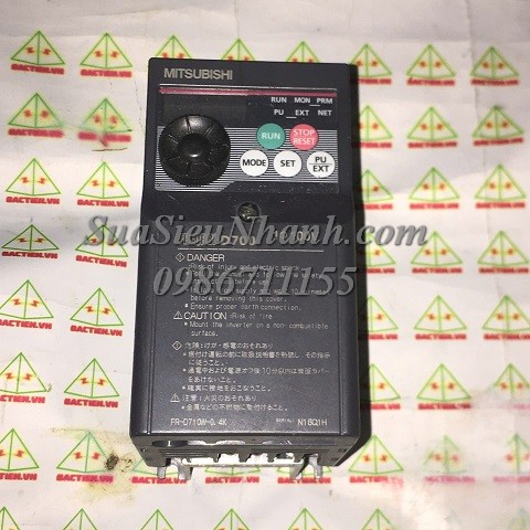 FR-D720-0.75K Biến tần 0.75kW MITSUBISHI FREQROL-D700 (HTM); Mã: FR-D720-0.75K; Xuất xứ: Hàng tháo máy