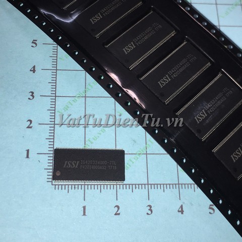IS42S32400D-7TL TSOP86 IC nhớ SDRAM 128Mbit 3.3V; Mã: IS42S32400D-7TL; Kiểu chân: dán TSOP-86; Thương hiệu: ISSI; Xuất xứ: Hàng mới; Hàng tương đương: IS42S32400D, IS42S32400, IS42S32800