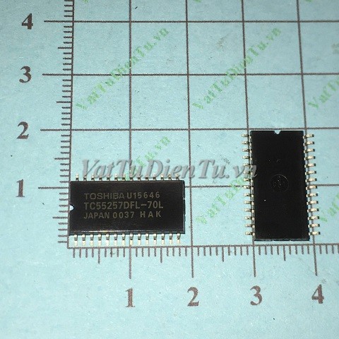TC55257DFL-70L SOP28 IC RAM; Mã: TC55257DFL-70L; Kiểu chân: dán SOP-28; Xuất xứ: Hàng mới; Thương hiệu: TOSHIBA