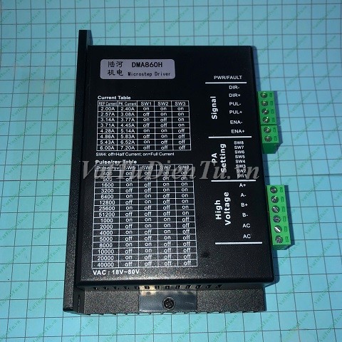 DMA860H Microstep Driver Leadshine; Mã: DMA860H; Xuất xứ: Hàng mới