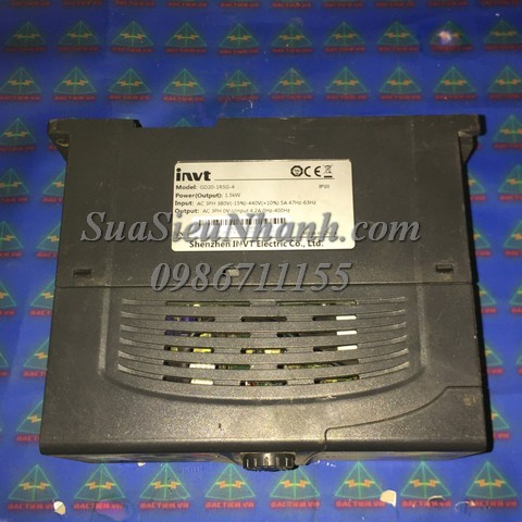  GD20-1R5G-4 Biến tần 1.5kW INVT; Mã: GD20-1R5G-4; Xuất xứ: Hàng tháo máy
