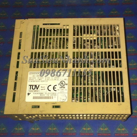 SGDM-08ADA Z457 AC SERVO DRIVER 0.8kW YASKAWA; Mã: SGDM-08ADA; Xuất xứ: Hàng tháo máy