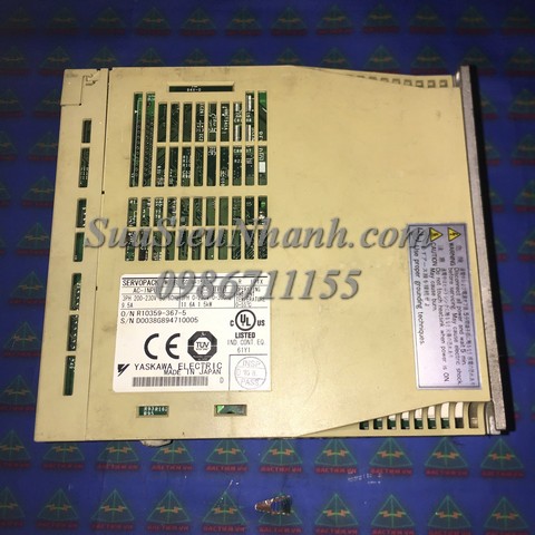  SGDM-15ADA AC SERVO DRIVER 1.5kW YASKAWA; Mã: SGDM-15ADA; Xuất xứ: Hàng tháo máy