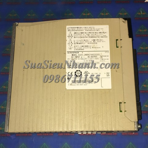 SGDV-2R8A01B002000 AC SERVO DRIVER 400W YASKAWA Sigma 5; Mã: SGDV-2R8A01B002000; Xuất xứ: Hàng tháo máy
