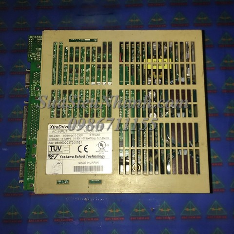 XD-08-MS 0021 AC SERVO DRIVER 0.8kW YASKAWA (không có vỏ mặt); Mã: XD-08-MS-0021; Xuất xứ: Hàng tháo máy