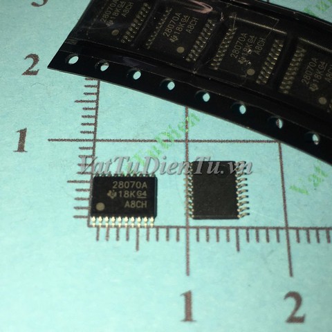 UCC28070APWR 28070A TSSOP20 IC Nguồn; Mã: 28070A; Kiểu chân: dán TSSOP-20; Xuất xứ: Hàng mới