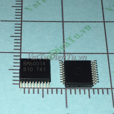 BM60014 BM60014FV TSSOP20 IC Điều khiển, Isolation voltage 2500Vrms 1ch Gate Driver Providing Galvanic Isolation; Mã: BM60014; Kiểu chân: dán 20 chân TSSOP-20; Xuất xứ: Hàng mới; Thương hiệu: ROHM