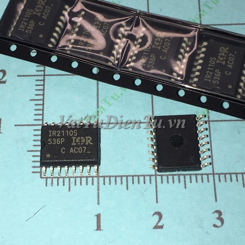 IR2110S SOP16 IC Driver Half-Bridge Chính hãng IR; Mã: IR2110S; Kiểu chân: 16 chân dán SOP-16; Thương hiệu: IR; Xuất xứ: Chính hãng; Phân nhóm: IC DRIVER