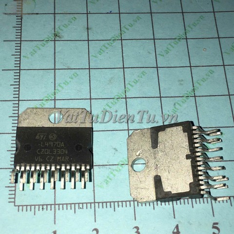 L4970 L4970A ZIP15 IC nguồn; Mã: L4970A; Kiểu chân: cắm 15 chân ZIP-15; Xuất xứ: Hàng mới; Thương hiệu: ST