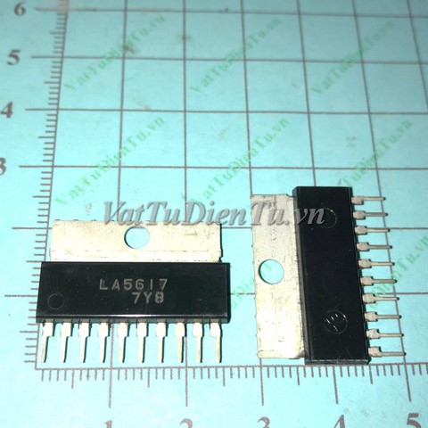 LA5617 ZIP10 IC Điều khiển nguồn PWM; Mã: LA5617; Kiểu chân: cắm ZIP-10; Thương hiệu: SANYO; Xuất xứ: Hàng mới; Hàng tương đương: LA5616, LA5618, STR-A6151, STR-A6069