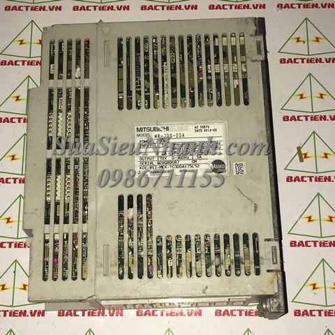 MR-J2S-20A AC SERVO DRIVER 200W MITSUBISHI (HTM); Mã: MR-J2S-20A; Xuất xứ: Hàng tháo máy 