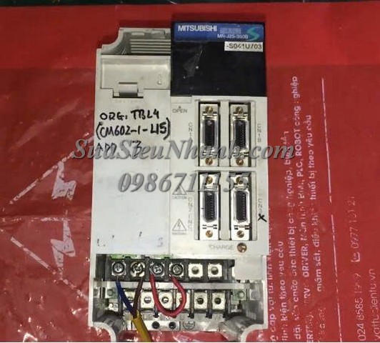 Sửa AC SERVO DRIVER 3.5kW MITSUBISHI MR-J2S-350B-S041U703 9020 Lỗi 24 Lỗi 32 Lỗi chập công suất Sửa chữa AC SERVO DRIVER 3.5kW MITSUBISHI Model: MR-J2S-350B-S041U703 Serial: 9020 Lỗi 24 Lỗi 32 Lỗi chập công suất