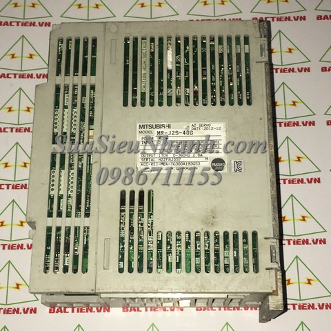 MR-J2S-40B AC SERVO 400W MITSUBISHI (HTM); Mã: MR-J2S-40B; Xuất xứ: Hàng tháo máy 