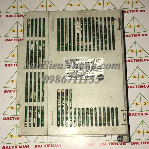 MR-J2S-60B-PY135 AC SERVO DRIVER 600W MITSUBISHI (HTM); Mã: MR-J2S-60B-PY135; Xuất xứ: Hàng tháo máy