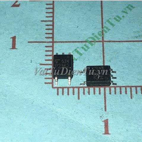 TLP2362 P2362 SOP5 Photo coupler; Mã: P2362; Kiểu chân: cắm SOP-5; Xuất xứ: Hàng mới