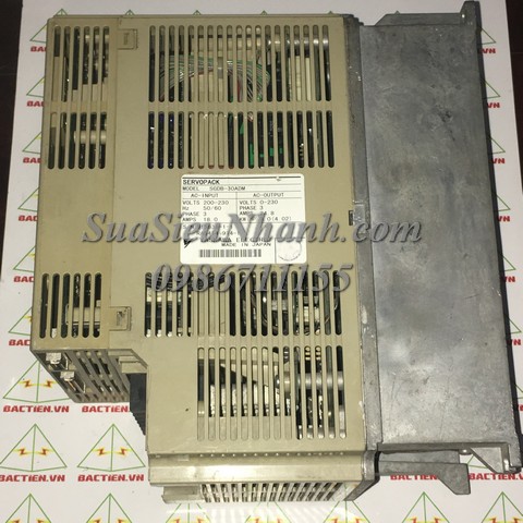 SGDB-30ADM AC SERVOPACK DRIVER 3KW YASKAWA (HTM); Mã: SGDB-30ADM; Xuất xứ: Hàng tháo máy