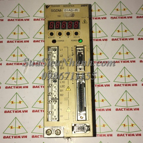 SGDM-01AD-R AC SERVO DRIVER 01.KW YASKAWA (HTM); Mã: SGDM-01AD-R; Xuất xứ: Hàng tháo máy