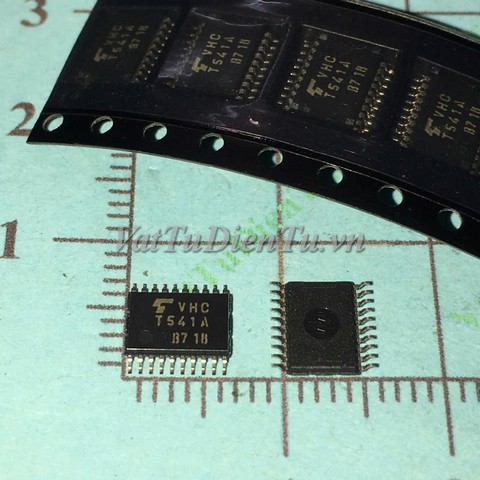 T541A TC74VHCT541AF TSSOP20 5.72mm IC số; Mã: T541A; Kiểu chân: 20 chân dán TSSOP-20 5.72mm; Xuất xứ: Hàng mới; Thương hiệu: Fairchild