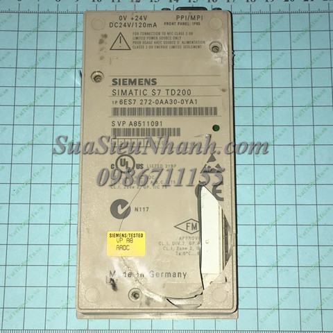6ES7272-0AA30-0YA1 Màn hình SIEMENS SIMATIC S7 TD200 (HTM); Mã: 6ES7272-0AA30-0YA1; Xuất xứ: Hàng tháo máy