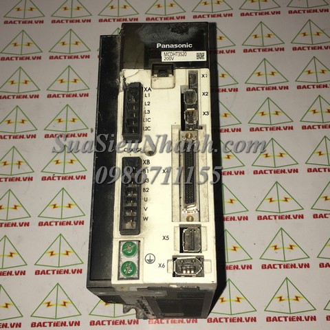 MCDHT3520 AC SERVO DRIVER 750W Panasonic (HTM); Mã: MCDHT3520; Xuất xứ: Hàng tháo máy