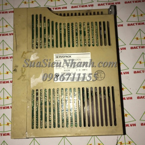 SGDA-04ASY25 AC SERVO DRIVER 400W YASKAWA (HTM); Mã: SGDA-04ASY25; Xuất xứ: Hàng tháo máy