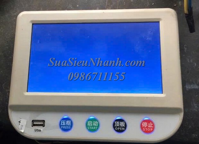 Sửa Màn hình cảm ứng HMI ADTECH TV7001CM 0243 Lỗi chạy lâu thì mất hiển thị Sửa chữa Màn hình cảm ứng HMI ADTECH Model: TV7001CM Serial: 0243 Lỗi chạy lâu thì mất hiển thị