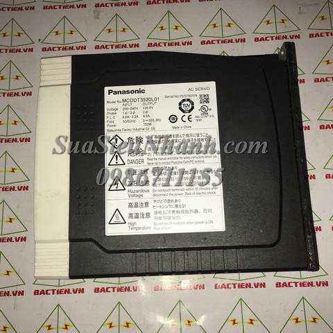 MCDHT3520L01 152N AC SERVO DRIVER Panasonic 750W; Mã: MCDHT3520L01; Xuất xứ: Hàng tháo máy