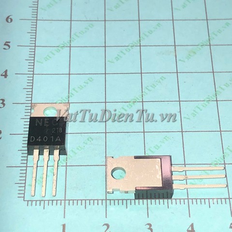 2SD401A D401A TO220 NPN Transistor 4A 400V; Mã: 2SD401A; Kiểu chân: cắm TO-220; Xuất xứ: Hàng mới
