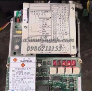 Sửa AC SERVO DRIVER 3.0kW YASKAWA SERVOPACK CACR-SR30BE13S 5926 Lỗi mất nguồnSửa chữa AC SERVO DRIVER 3.0kW YASKAWA SERVOPACK    
Model:  CACR-SR30BE13S   Serial: 5926
Lỗi mất nguồn