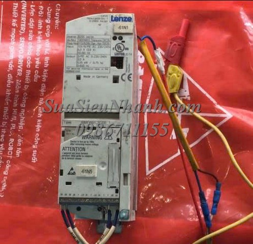 Sửa Biến tần Lenze 8200 vector 0.55kW E82EV551_2C200 0035 Lỗi nguồn chập chờn, đánh lửa bên trong Sửa chữa Biến tần Lenze 8200 vector 0.55kW Model: E82EV551_2C200 Serial: 0035 Lỗi nguồn chập chờn, đánh lửa bên trong