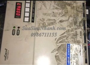 Sửa AC SERVO DRIVER HIGEN 4.5kW FDA7000-H FDA7045H0-J 7004 Lỗi Ano-05Sửa chữa AC SERVO DRIVER HIGEN 4.5kW FDA7000-H
Model: FDA7045H0-J Serial: 7004
Lỗi Ano-05