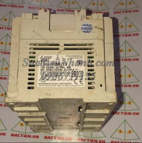 FX3U-48MR/ES PLC MITSUBISHI FX3U-48M;Mã: FX3U-48MR/ES-TM;Xuất xứ: Hàng tháo máy