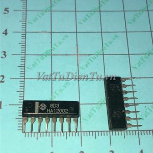 HA12002 SIP8 IC AMPLIFIERS (HTM); Mã: HA12002; Kiểu chân: 8 chân cắm SIP-8; Xuất xứ: Hàng tháo máy