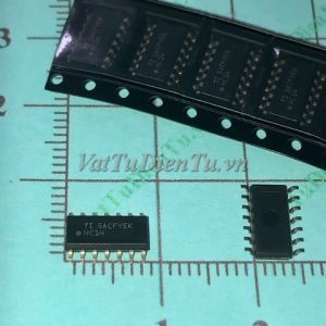 SN74HC14DR HC14 SOP14 3.9MM IC Số; Mã: HC14; Kiểu chân: dán SOP-14; Xuất xứ: Hàng mới