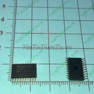 HC541 HC541A MC74HC541 SOP20 7.2MM IC Số; Mã: HC541A; Kiểu chân: 20 chân dán SOP-20 7.2MM; Xuất xứ: Hàng mới
