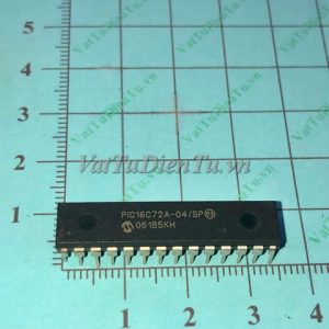 PIC16C72A-04/SP DIP28 IC Vi Điều Khiển; Mã: PIC16C72A-04SP; Kiểu chân: cắm DIP-28; Xuất xứ: Hàng mới