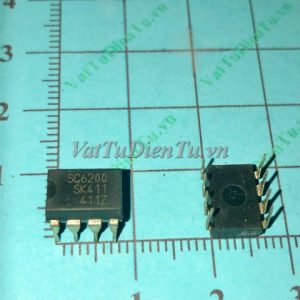SC6200 SSC6200 DIP8 IC Driver; Mã: SC6200; Kiểu chân: cắm 8 chân DIP-8; Xuất xứ: Hàng mới; Thương hiệu: APC
