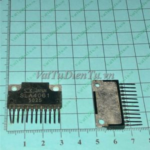 SLA4061 SIP12 NPN Transistor 5A 120V (TM); Mã: SLA4061; Kiểu chân: 12 chân cắm SIP-12; Xuất xứ: Hàng tháo máy; Thương hiệu: SanKen