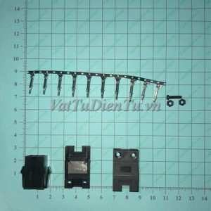 1-172161-9 VW3M8121 ASDBCAEN0000 9P 4.14mm Đầu nối SERVO Mitsubishi Delta Schneider đầu cắm ENCODER 9P cái chân đực Mã: 1-172161-9 Dùng cho: Vật tư servo