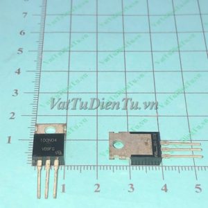 CMP100N04 100N04 TO220 40A 100V MOSFET; Mã: 100N04; Kiểu chân: cắm 3 chân TO-220; Xuất xứ: Hàng mới