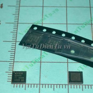 MSP430G2453IRHB32R QFN16 IC Vi điều khiển 16-bit; Mã: MSP430G2453IRHB32R; Kiểu chân: dán QFN-32; Xuất xứ: Hàng mới