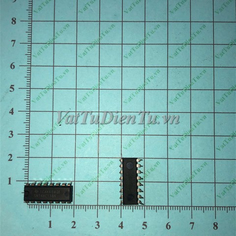 74HC138N SN74HC138N 74HC138 DIP16 IC số DECODER/DEMUX 3-8 LINE; Mã: SN74HC138N; Kiểu chân: cắm DIP-16; Thương hiệu: TI