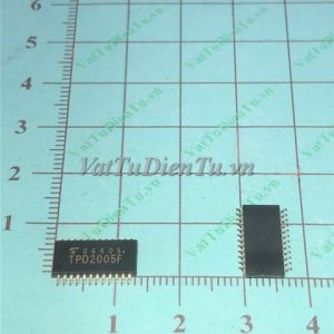 TPD2005F TPD2005 SOP24 IC Driver, HIGH SIDE POWER SWITCH ARRAY FOR MOTORS, SOLENOIDS, AND LAMP DRIVES; Mã: TPD2005F; Kiểu chân: dán 24 chân SOP-24; Xuất xứ: Hàng mới; Thương hiệu: Fairchild
