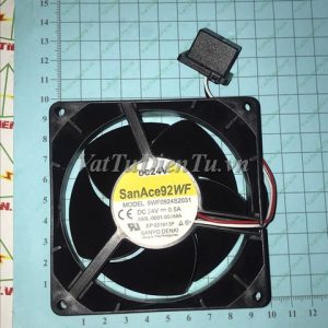 9WF0924S2031 Quạt tản nhiệt 24V 0.5A 92x92x32mm SANYO DENKI 3 dây đầu cắm đặc biệt; Mã: 9WF0924S2031; Thương hiệu: SANYO DENKI; Xuất xứ: Hàng mới