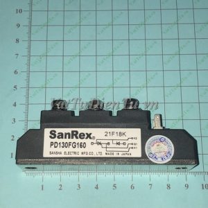 PD130FG160 Module Diode 130A 1600V SANREX; Mã: PD130FG160; Kiểu chân: Module bắt vít; Thương hiệu: SanRex; Xuất xứ: Hàng mới