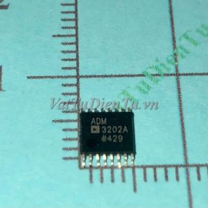 AD3202ARUZ AD3202 TSSOP16 IC Chuyển Đổi Số Sang Tương Tự DAC 12-bit 2 Kênh; Mã: AD3202ARUZ; Kiểu chân: dán TSSOP-16; Thương hiệu: Analog Devices; Xuất xứ: Hàng mới
