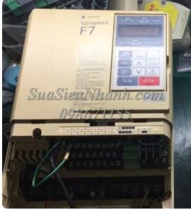 Sửa Biến tần YASKAWA 7.5kW CIMR-F7A47P5 0075 Lỗi rung động cơ; Sửa chữa Biến tần YASKAWA 7.5kW; Model: CIMR-F7A47P5 Serial: 0075; Lỗi rung động cơ